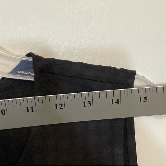 Inclan Studio Nico Top Women’s Size L Sleeveless Black Tie-front NWT Retail $192 - Picture 9 of 10